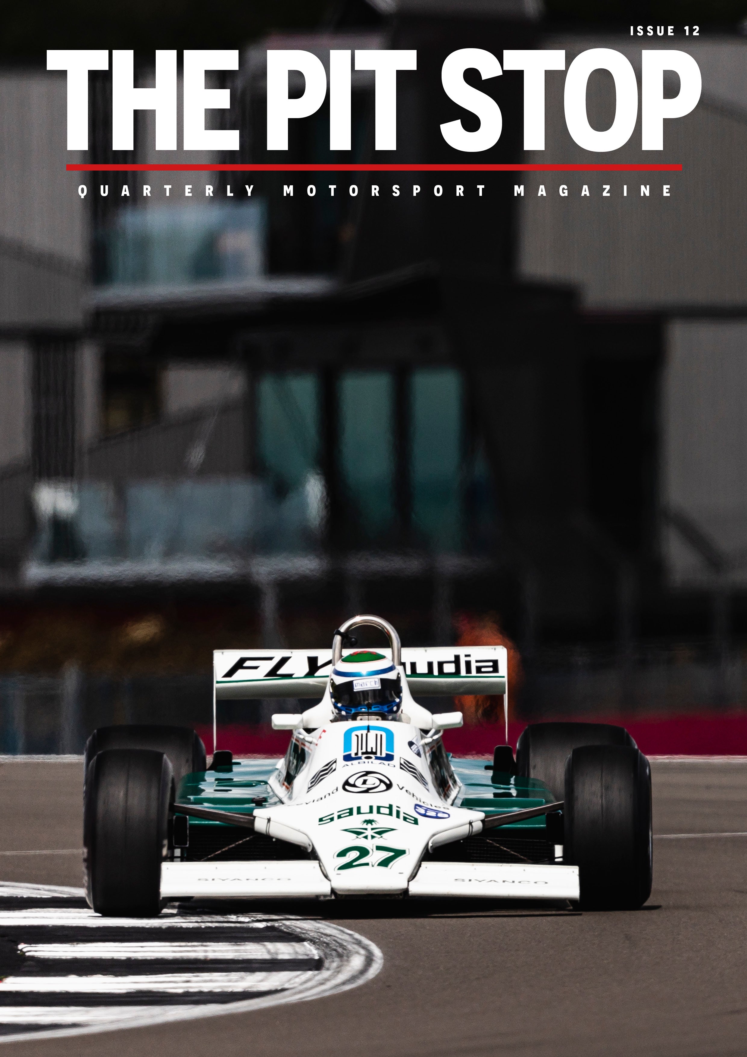 Annual subscription from Issue 12 – The Pit Stop