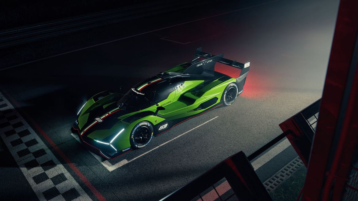 Lamborghini unveils its WEC hypercar