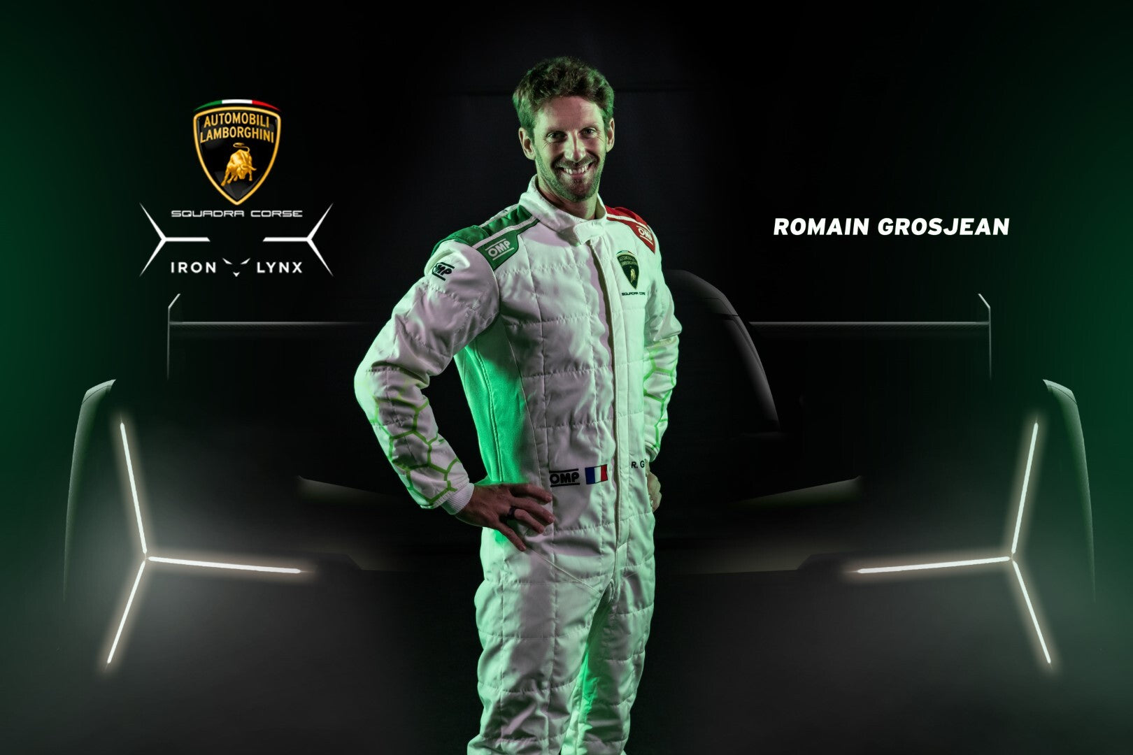 Lamborghini signs Grosjean as factory driver